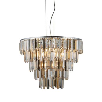 Searchlight - Kattokruunu narulla CLARISSA 9xE14/40W/230V