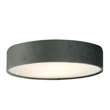 Searchlight - Kattovalaisin DRUM 3xE27/60W/230V harmaa