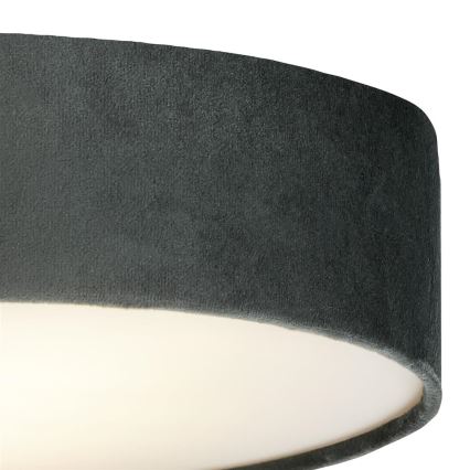 Searchlight - Kattovalaisin DRUM 3xE27/60W/230V harmaa