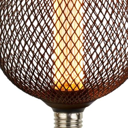 Searchlight  - Himennettävä LED-koristepolttimo WIRE MESH E27/4,5W/230V 2700K