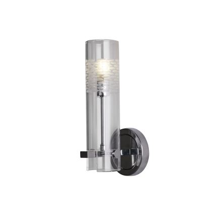 Searchlight - Kylpyhuoneen seinävalaisin SCOPE 1xG9/7W/230V IP44 kiiltävä kromi