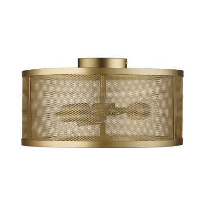 Searchlight - Kattovalo FISHNET 3xE27/60W/230V kultainen