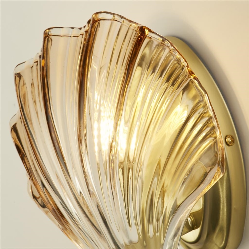 Searchlight - Seinävalaisin SHELL 1xG9/7W/230V savunvärinen