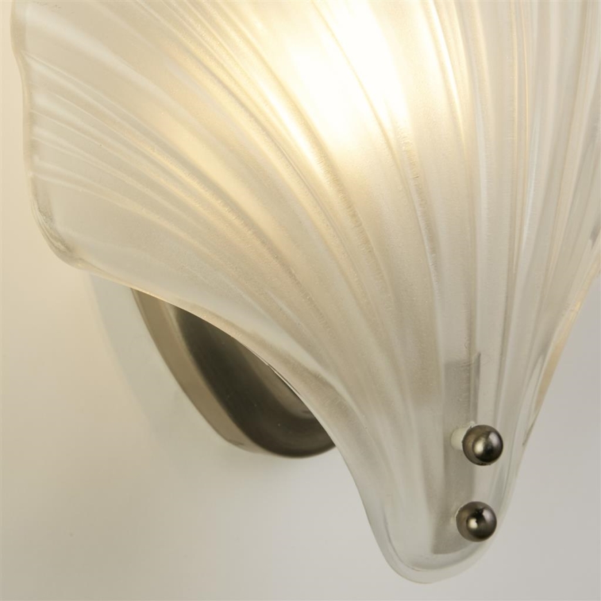 Searchlight - Seinävalaisin SHELL 1xG9/7W/230V valkoinen