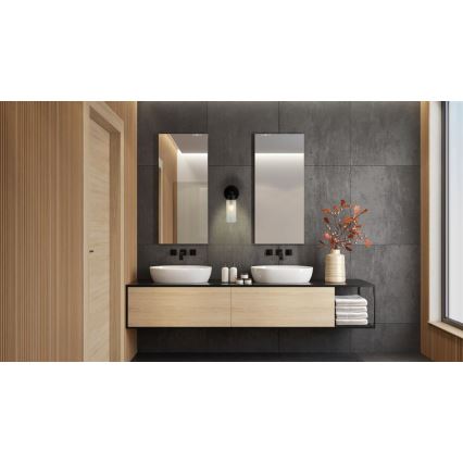 Searchlight - Seinävalaisin IMPERIAL 1xG9/7W/230V musta