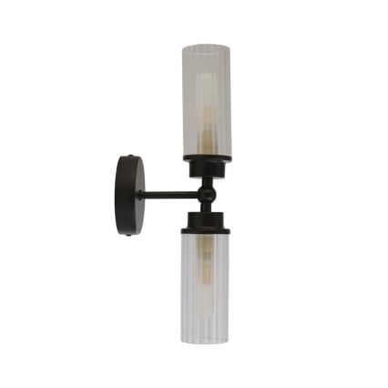 Searchlight - Seinävalaisin IMPERIAL 2xG9/33W/230V musta