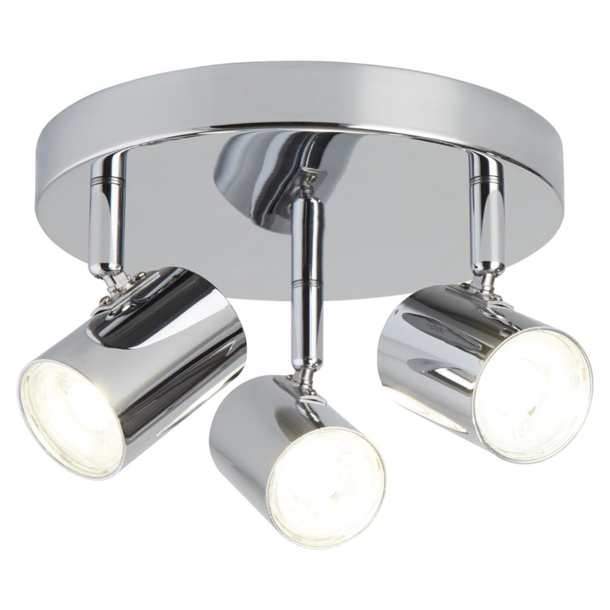 Searchlight - LED-kohdevalaisin ROLLO 3xLED/4W/230V kiiltävä kromi