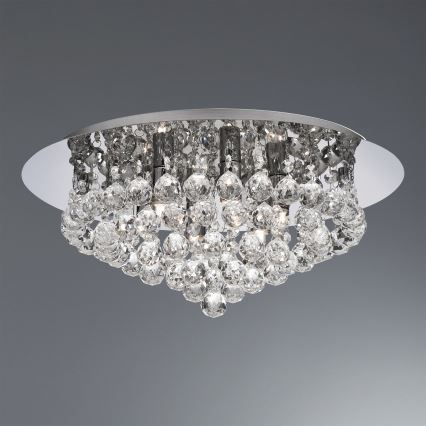 Searchlight - Kristallikattovalaisin HANNA 6xG9/33W/230V