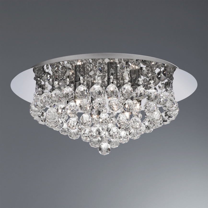 Searchlight - Kristallikattovalaisin HANNA 6xG9/33W/230V