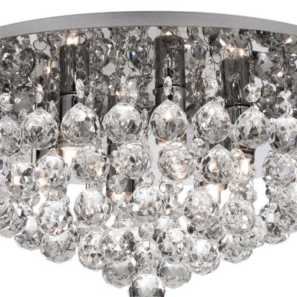 Searchlight - Kristallikattovalaisin HANNA 6xG9/33W/230V