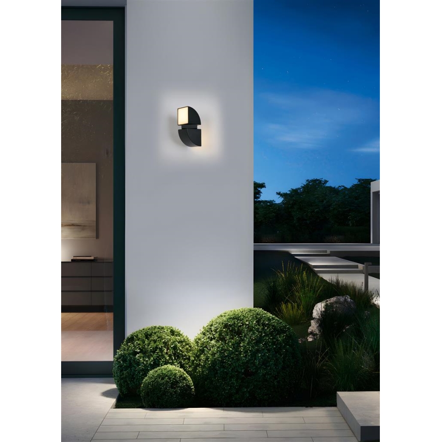 Searchlight - LED-ulkoseinävalaisin DAKOTA 2xLED/4W/230V IP44