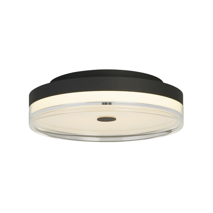 Searchlight - LED-kattovalaisin CYPRUS LED/29W/230V, halkaisija 40 cm, musta