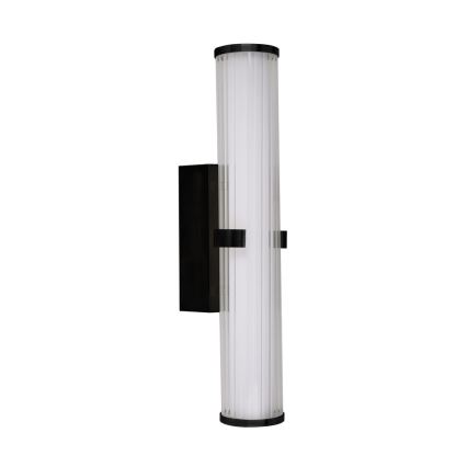 Searchlight - LED kylpyhuonevalaisin CLAMP LED/18W/230V IP44 musta