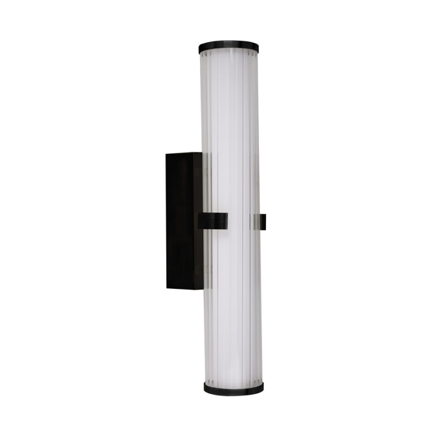 Searchlight - LED kylpyhuonevalaisin CLAMP LED/18W/230V IP44 musta