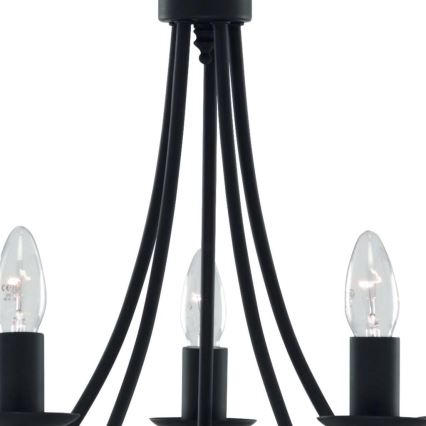 Searchlight - Kattokruunu ketjussa MAYOPLE 5xE14/60W/230V