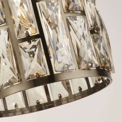 Searchlight - Kattokruunu ketjussa BIJOU 1xE27/60W/230V halkaisija 22 cm messinki