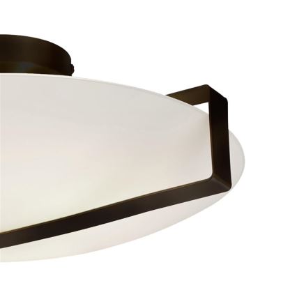 Searchlight - Kattovalaisin SUNDIAL 3xE27/40W/230V musta
