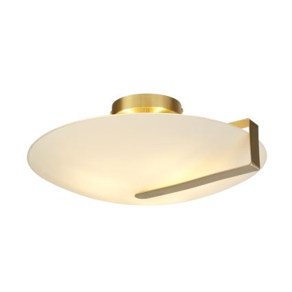 Searchlight - Kattovalaisin SUNDIAL 3xE27/40W/230V kultainen