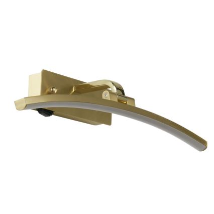 Searchlight - LED-kuvavalo SANTORINI LED/8,2W/230V messinki