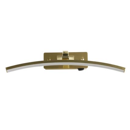 Searchlight - LED-kuvavalo SANTORINI LED/8,2W/230V messinki