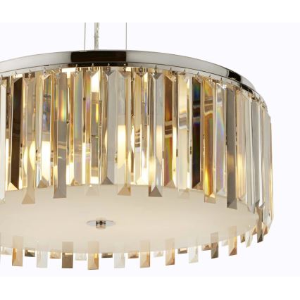 Searchlight - Kattokruunu narulla CLARISSA 5xE14/40W/230V