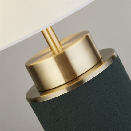 Searchlight - Pöytävalaisin FLASK 1xE27/60W/230V vihreä