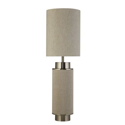 Searchlight - Pöytävalaisin FLASK 1xE27/60W/230V beige