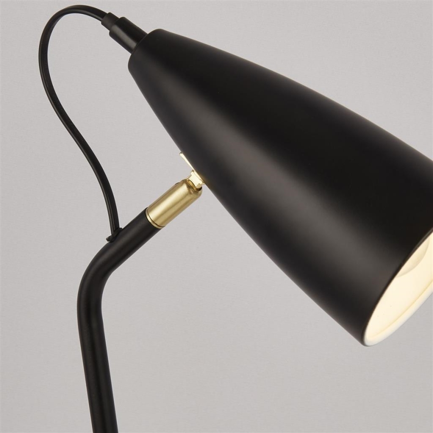 Searchlight - Pöytävalaisin STYLUS 1xE14/7W/230V musta