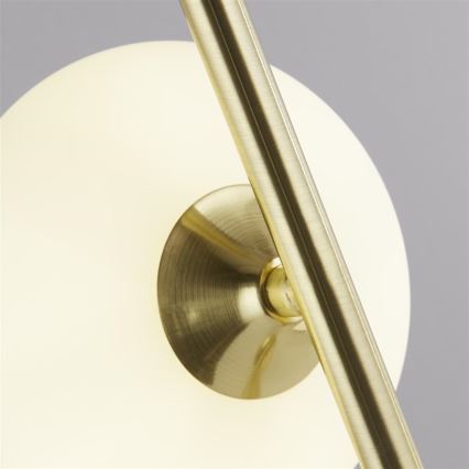 Searchlight - Pöytävalaisin PEBBLE 1xG9/7W/230V kulta