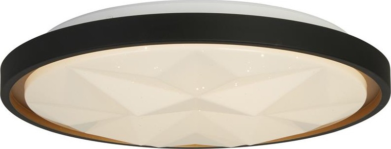 Searchlight - himmennettävä LED-kattovalaisin SATELLITE LED/25W/230V 3000–6000K halkaisija 41,5 cm + kaukosäädin