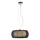 Searchlight - Kattokruunu johdossa 2xE27/60W/230V halkaisija 40 cm musta