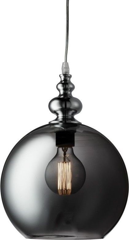 Searchlight - Kattokruunu johdossa BALLS 1xE27/60W/230V musta