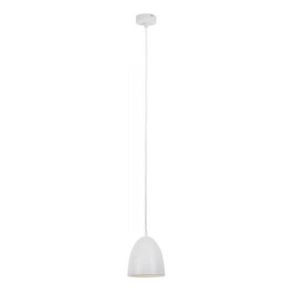 Searchlight - Kattokruunu johdossa METAL 1xE27/60W/230V halkaisija 28 cm valkoinen