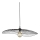 Searchlight - Kattokruunu johdossa WAVE 1xE27/60W/230V musta