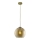 Searchlight - Kattokruunu narulla BALL 1xE27/60W/230V ruskea