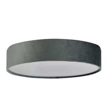 Searchlight - Kattovalaisin DRUM 3xE27/60W/230V harmaa