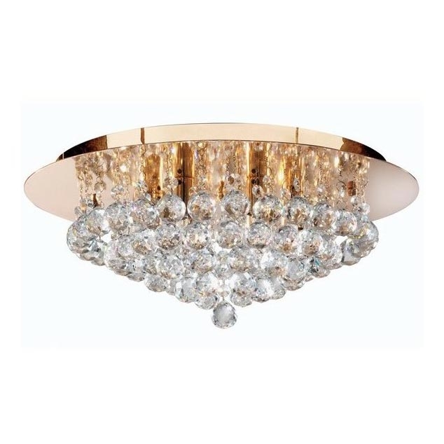 Searchlight - Kristallikattovalaisin HANNA 6xG9/33W/230V