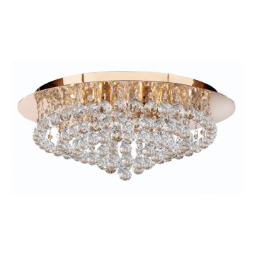 Searchlight - Kristallikattovalaisin HANNA 8xG9/33W/230V