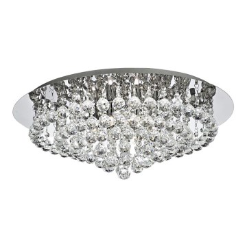 Searchlight - Kristallikattovalaisin HANNA 8xG9/33W/230V