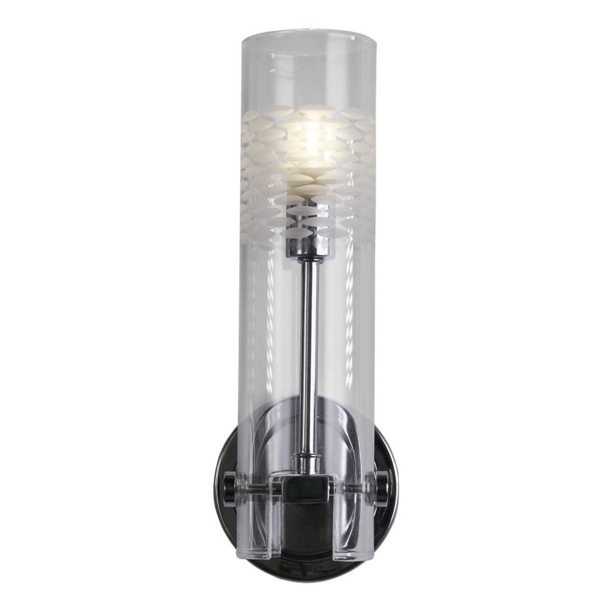 Searchlight - Kylpyhuoneen seinävalaisin SCOPE 1xG9/7W/230V IP44 kiiltävä kromi
