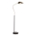 Searchlight - Lattialamppu SWAN 1xE27/10W/230V musta