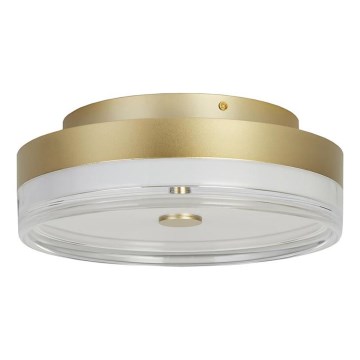 Searchlight - LED-kattovalaisin CYPRUS LED/21W/230V halkaisija 30 cm kultainen