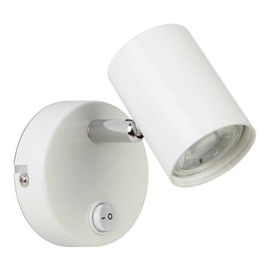 Searchlight - LED-seinävalaisin ROLLO 1xLED/4W/230V valkoinen
