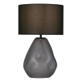 Searchlight - Pöytälamppu DEVON 1xE27/60W/230V musta