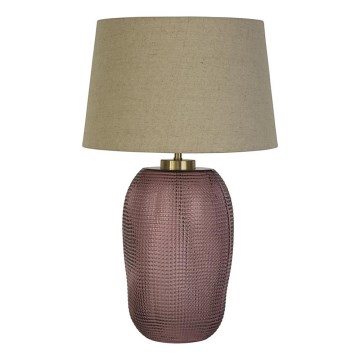 Searchlight  - Pöytävalaisin AMETHYST 1xE27/60W/230V