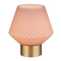 Searchlight - Pöytävalaisin LAMP 1xE27/7W/230V vaaleanpunainen