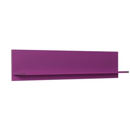 Seinähylly 25x120 cm violetti