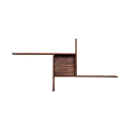 Seinähylly 50x100 cm ruskea