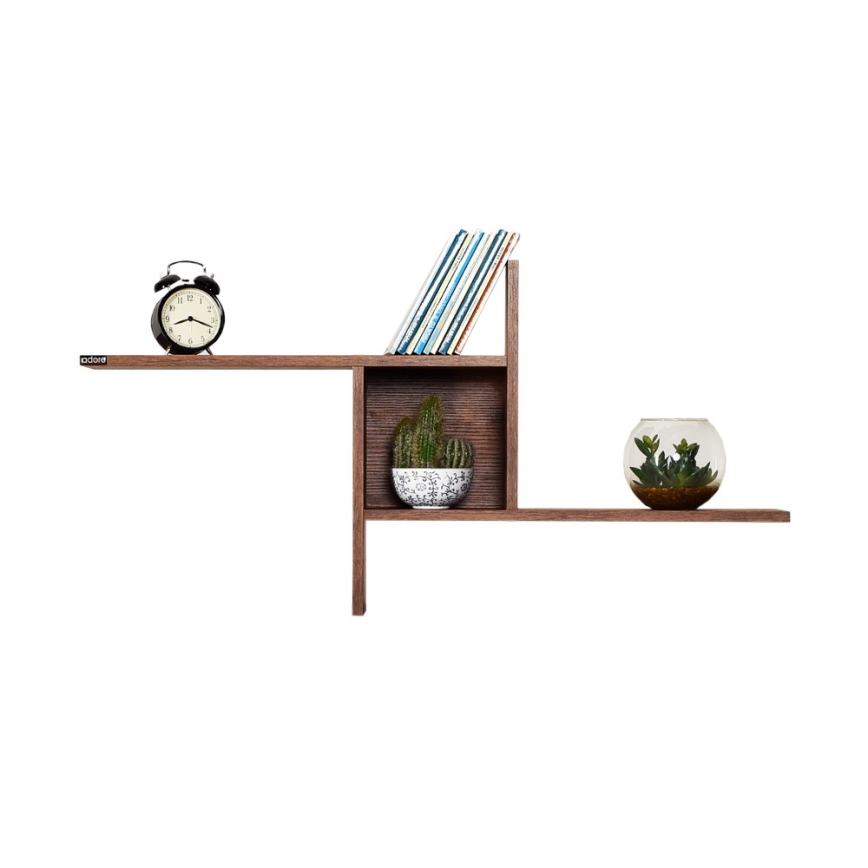 Seinähylly 50x100 cm ruskea