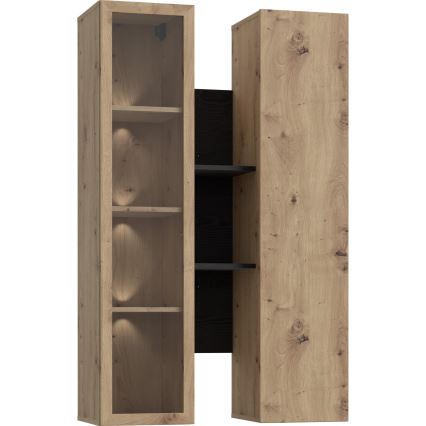 Seinähylly INAR tammi/musta